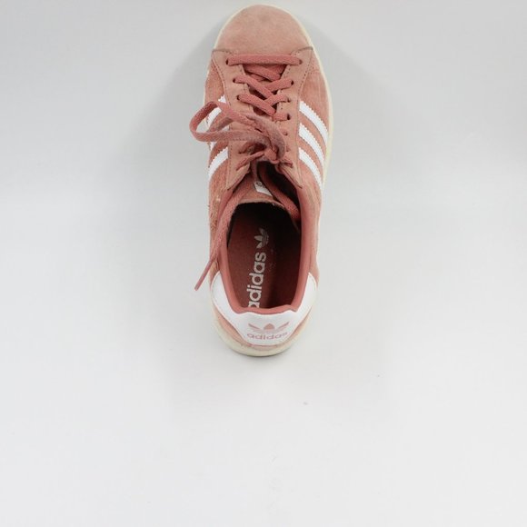 Adidas Women’s Pink and White Stripe Campus Sneakers US 6.5 - Picture 5 of 10